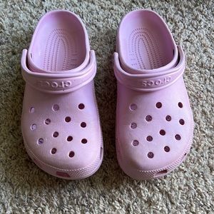 Pink crocs!